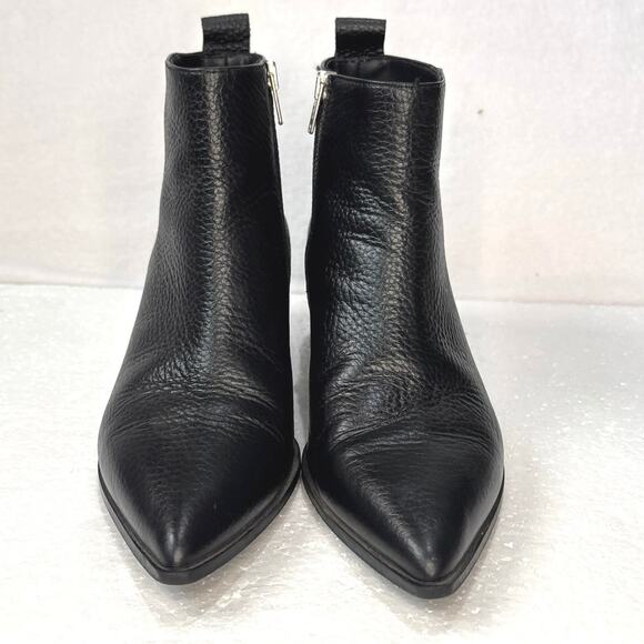 Everlane The Boss Boot in Black  Pebbled Leather Size 6 - Picture 5 of 10